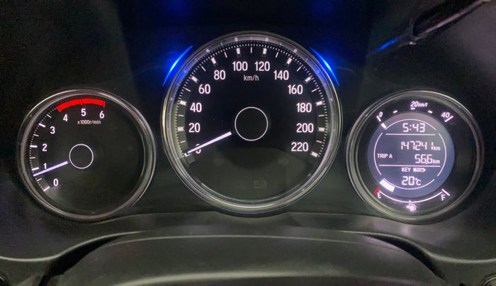 2018 Honda City 1.5L I-DTEC ZX, Diesel, Manual, 1,47,229 km, Odometer Image