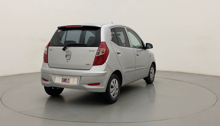 2013 Hyundai i10 SPORTZ 1.2, Petrol, Manual, 81,110 km, Right Back Diagonal