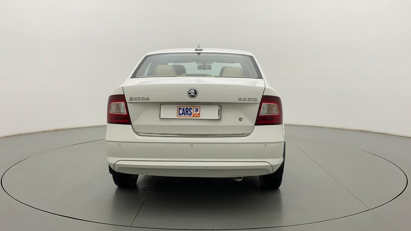2020 Skoda Rapid 1.0 AMBITION TSI MT, Petrol, Manual, 45,347 km, Back/Rear
