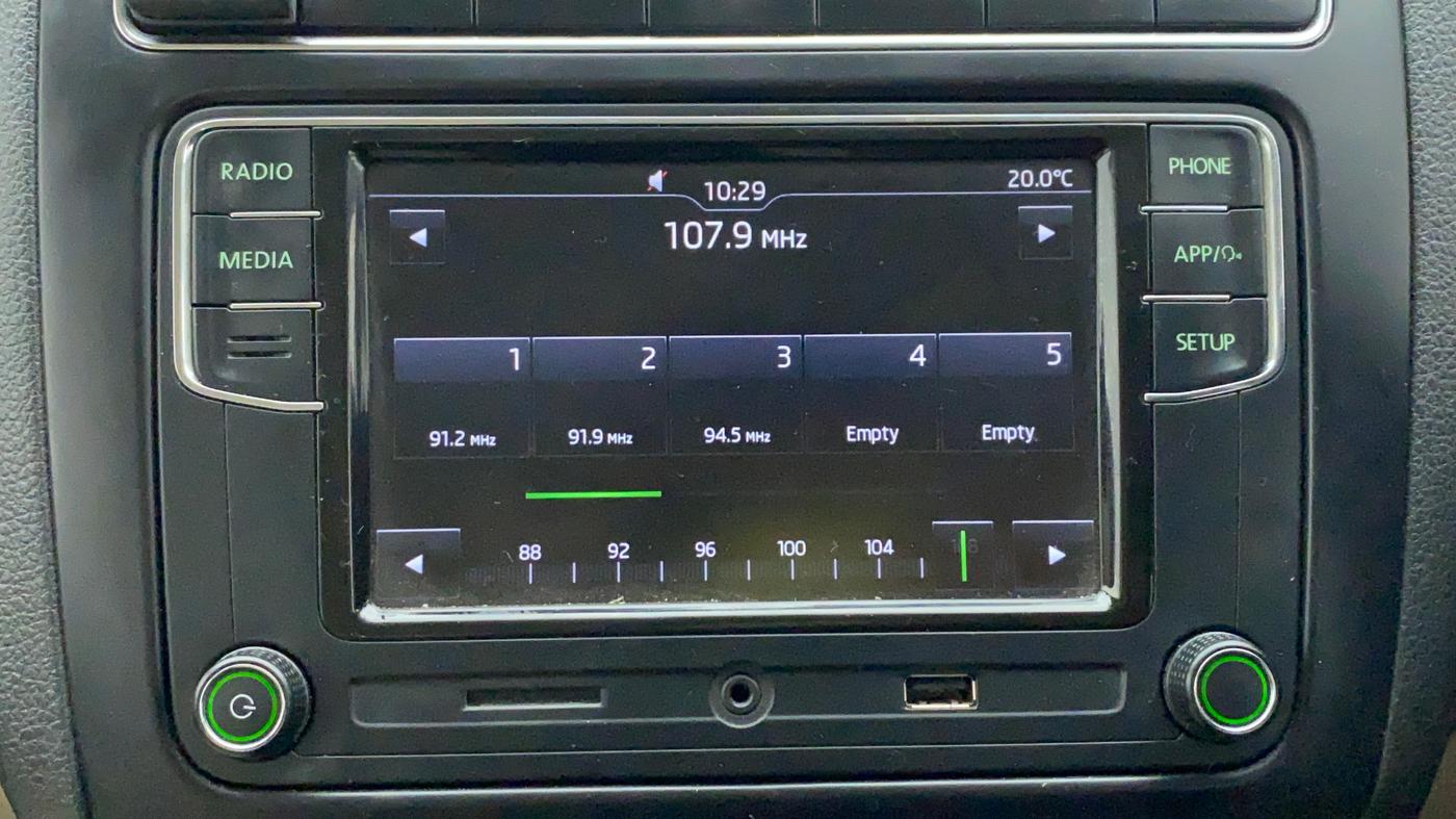 2020 Skoda Rapid 1.0 AMBITION TSI MT, Petrol, Manual, 45,347 km, Infotainment System