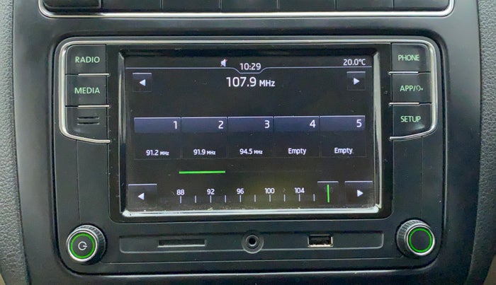 2020 Skoda Rapid 1.0 AMBITION TSI MT, Petrol, Manual, 45,347 km, Infotainment System