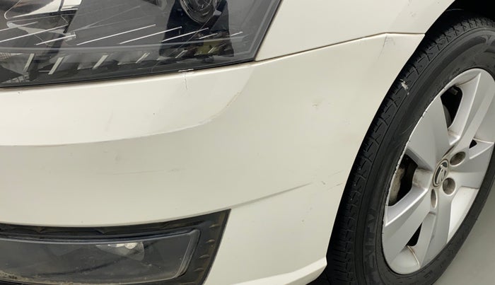 2020 Skoda Rapid 1.0 AMBITION TSI MT, Petrol, Manual, 45,347 km, Front bumper - Minor scratches