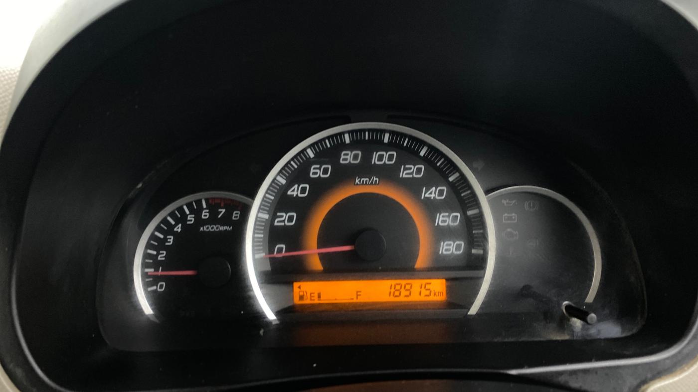2016 Maruti Wagon R 1.0 VXI, Petrol, Manual, 18,875 km, Odometer Image