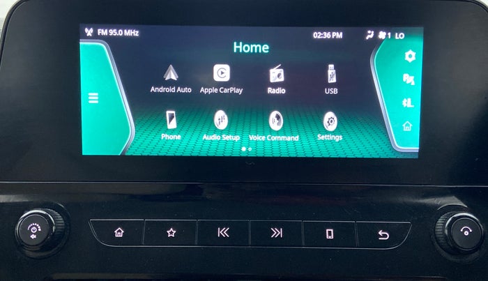 2021 Tata Safari XZA+  KRYOTEC, Diesel, Automatic, 14,990 km, Infotainment System