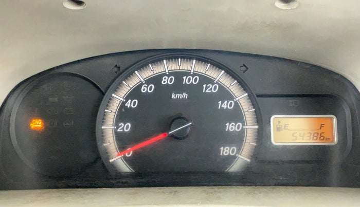 2016 Maruti Eeco 5 STR CNG WITH HTR, CNG, Manual, 54,456 km, Odometer Image