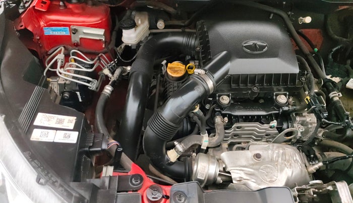 2021 Tata NEXON XZ PLUS (O) PETROL, Petrol, Manual, 40,772 km, Engine View - Right