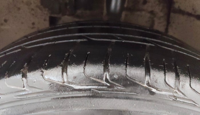 2021 Tata NEXON XZ PLUS (O) PETROL, Petrol, Manual, 40,772 km, Left Front Tyre Tread