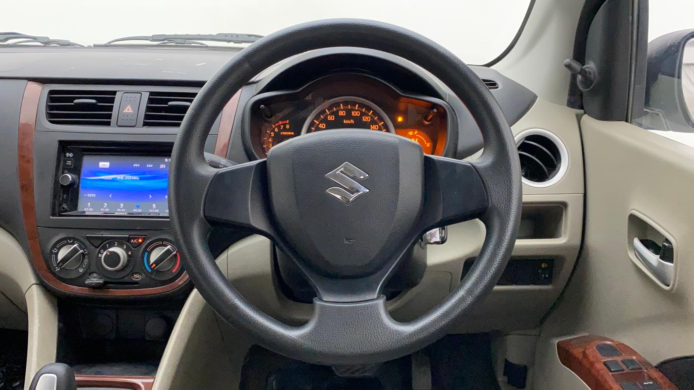2014 Maruti Celerio VXI AMT, Petrol, Automatic, 71,320 km, Steering Wheel Close Up