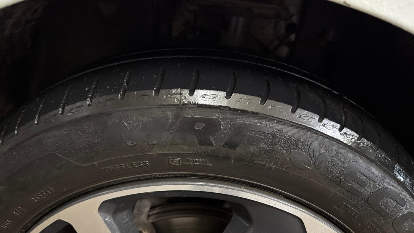 2024 Tata ALTROZ XZ Plus (S) LUX Diese, Diesel, Manual, 59,295 km, Left Front Tyre Tread