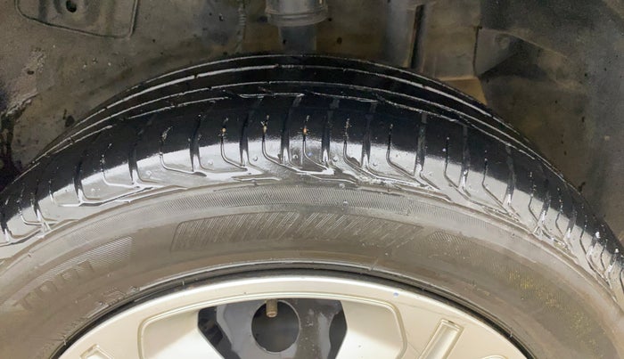 2022 Tata NEXON XMA PLUS SUNROOF PETROL, Petrol, Automatic, 47,565 km, Left Rear Tyre Tread