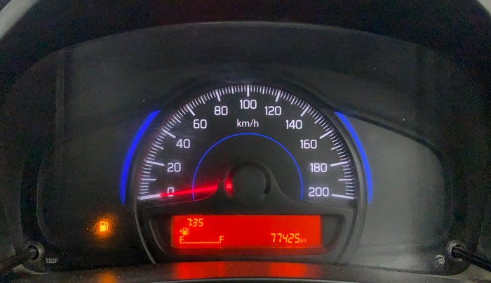 2017 Maruti Baleno SIGMA PETROL 1.2, CNG, Manual, 77,425 km, Odometer Image