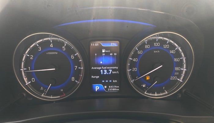 2016 Maruti Baleno ZETA CVT PETROL 1.2, Petrol, Automatic, 23,545 km, Odometer Image