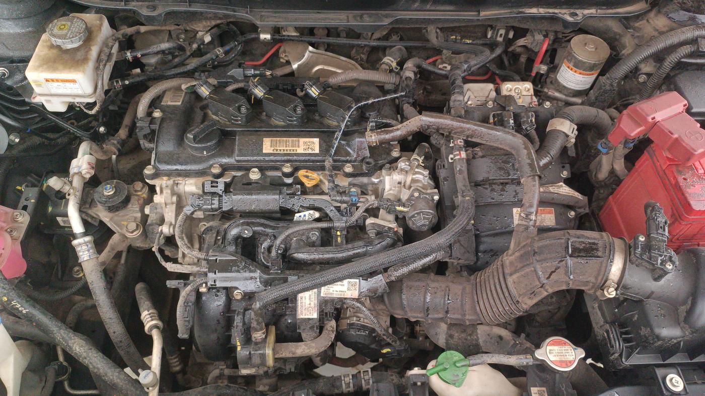 2023 Maruti Grand Vitara ALPHA PLUS HYBRID ECVT, Hybrid, Automatic, 1,07,462 km, Engine View