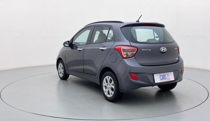 2014 Hyundai Grand i10 SPORTZ 1.2 KAPPA VTVT, Petrol, Manual, 68,053 km, Left Back Diagonal