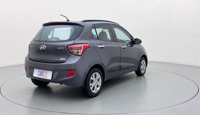 2014 Hyundai Grand i10 SPORTZ 1.2 KAPPA VTVT, Petrol, Manual, 68,053 km, Right Back Diagonal