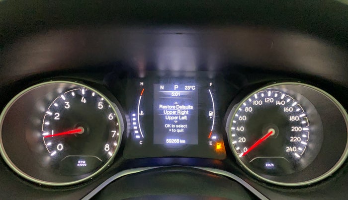 2017 Jeep Compass LIMITED (O) 1.4 PETROL AT, Petrol, Automatic, 59,268 km, Odometer Image