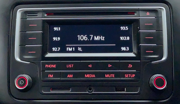 2019 Volkswagen Polo COMFORTLINE  CUP EDITION, Petrol, Manual, 11,906 km, Infotainment System