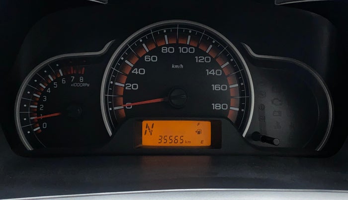 2016 Maruti Alto K10 VXI AMT, Petrol, Automatic, 35,561 km, Odometer Image