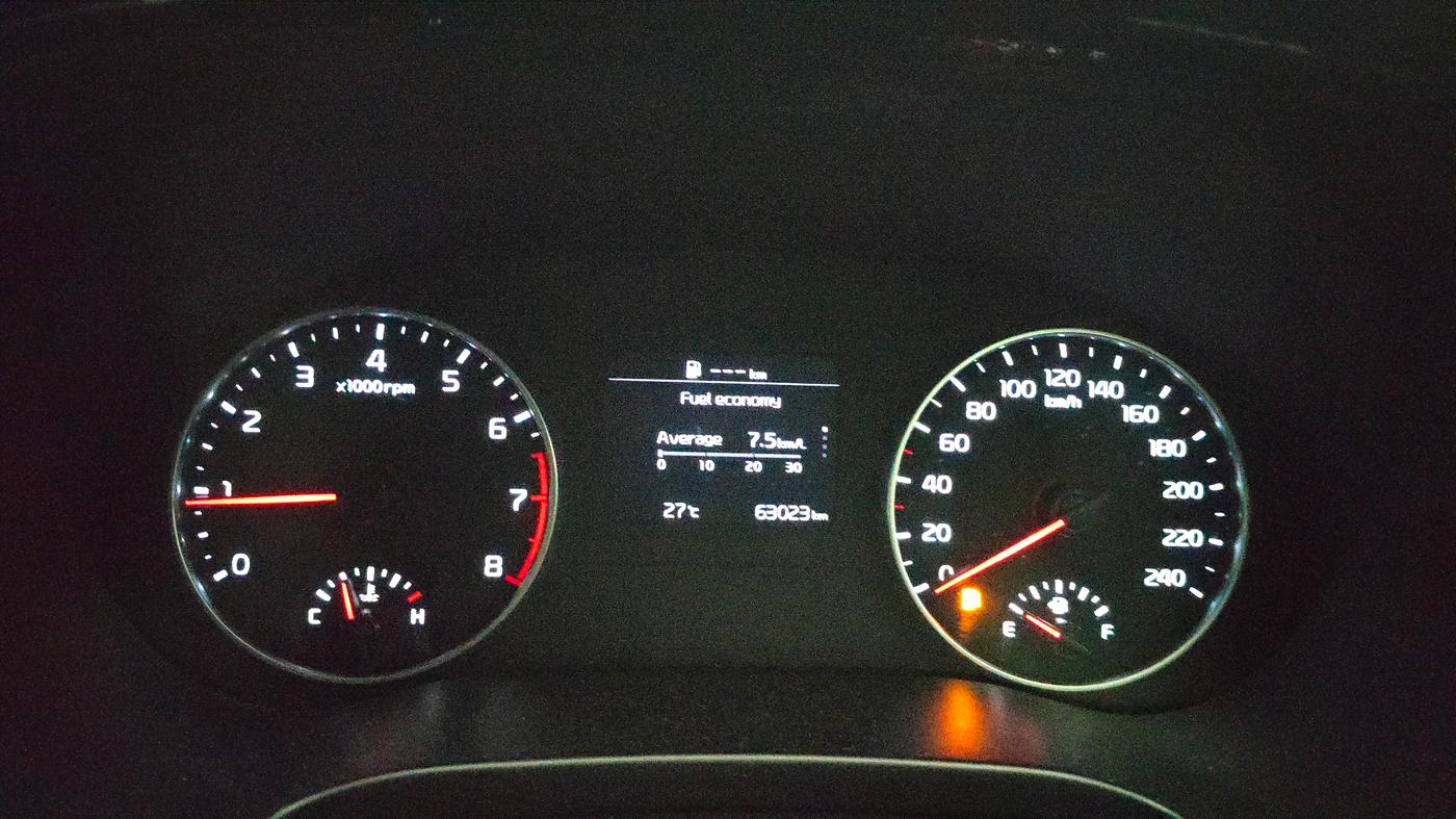 2021 KIA SELTOS HTK PLUS 1.5, Petrol, Manual, 63,023 km, Odometer Image