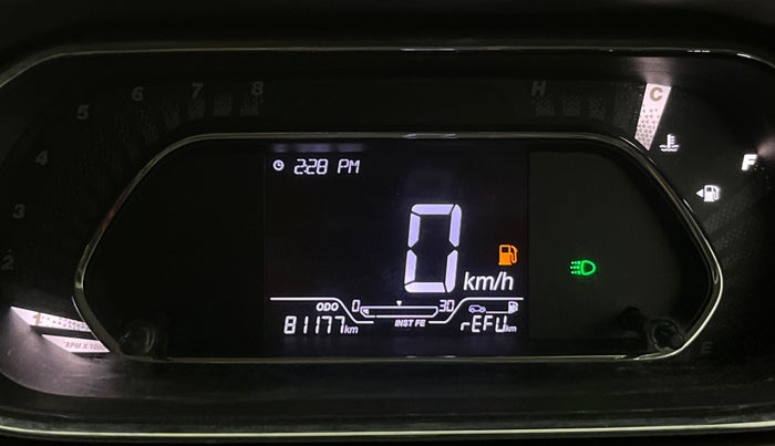 2022 Tata TIGOR XZ PLUS PETROL, Petrol, Manual, 81,122 km, Odometer Image