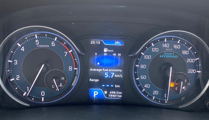 2021 Maruti Ertiga ZXI AT SHVS, Petrol, Automatic, 79,388 km, Odometer Image