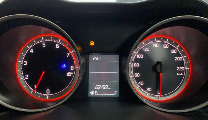 2020 Maruti Swift VXI, Petrol, Manual, 65,692 km, Odometer Image