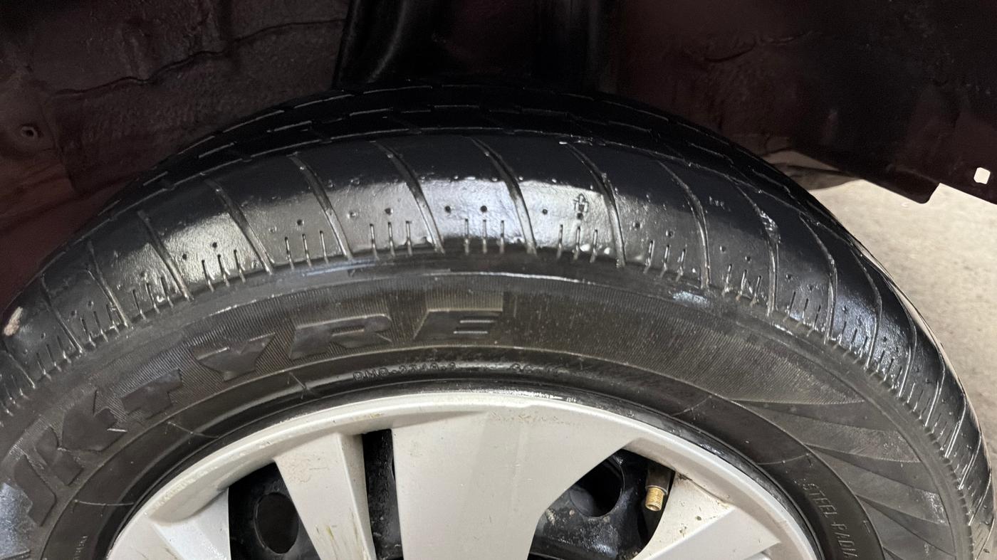 2022 Honda Amaze 1.2L I-VTEC S, Petrol, Manual, 35,563 km, Left Rear Tyre Tread