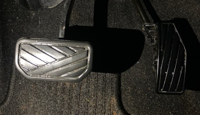 2018 Maruti Baleno DELTA CVT PETROL 1.2, Petrol, Automatic, 96,288 km, Pedals