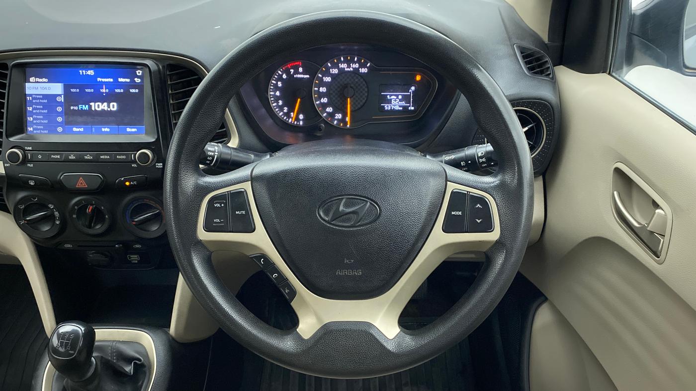 2019 Hyundai NEW SANTRO SPORTZ MT, Petrol, Manual, 53,855 km, Steering Wheel Close Up