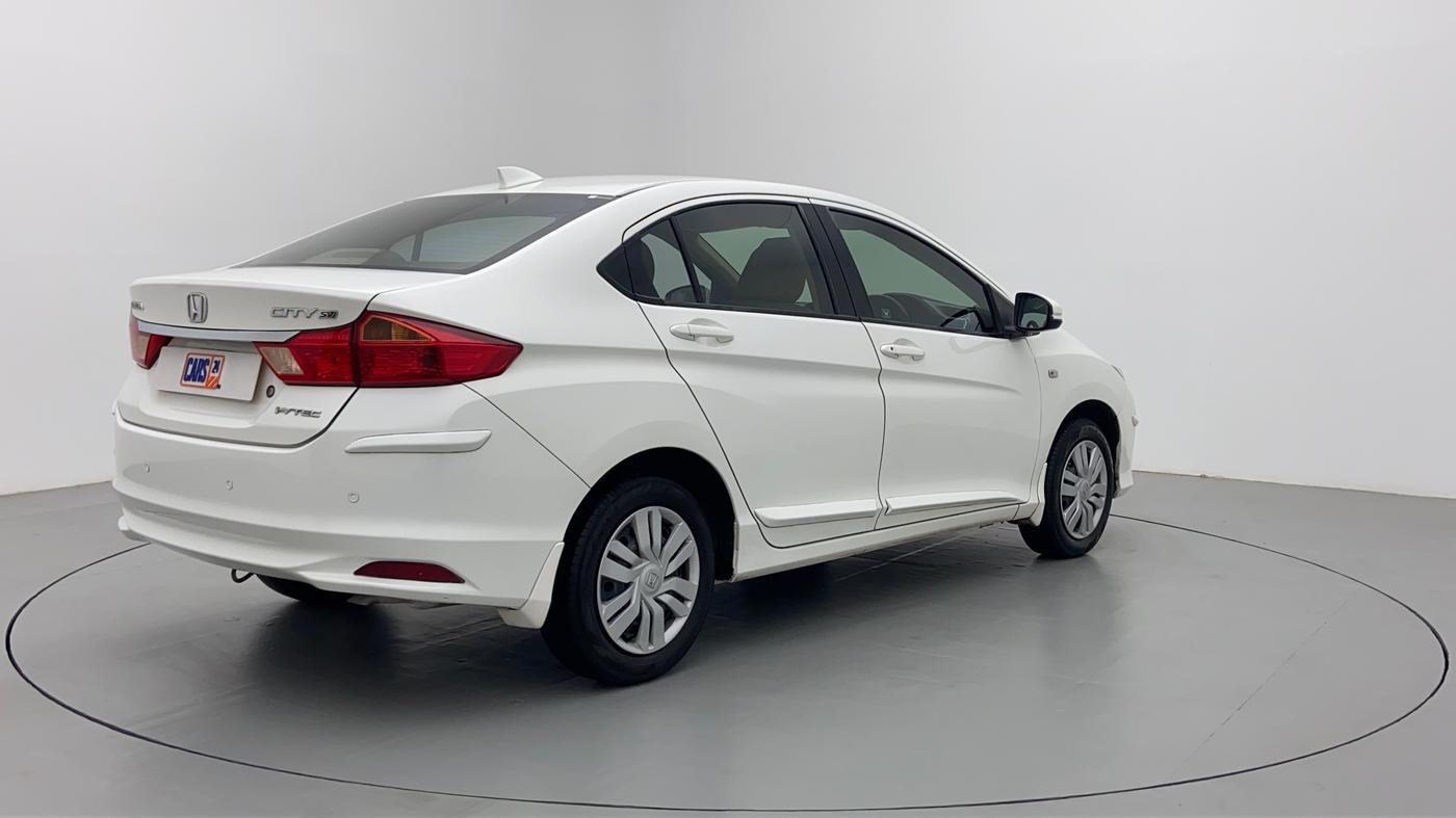 2016 Honda City SV MT PETROL, Petrol, Manual, 68,794 km, Right Back Diagonal (45- Degree) View
