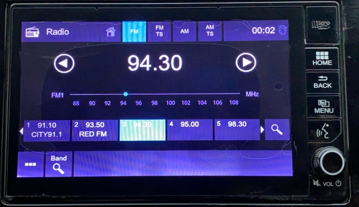 2017 Honda City 1.5L I-VTEC VX CVT, Petrol, Automatic, 43,803 km, Infotainment System