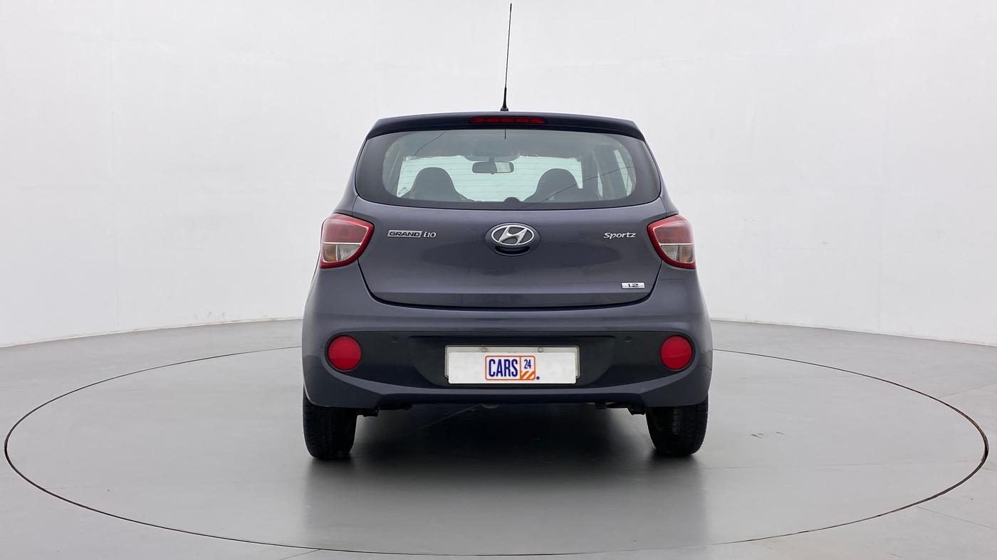 2017 Hyundai Grand i10 SPORTZ 1.2 KAPPA VTVT, Petrol, Manual, 36,397 km, Back/Rear