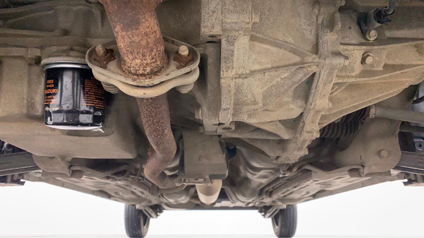 2019 Maruti Alto K10 VXI AMT P, Petrol, Automatic, 59,760 km, Front Underbody