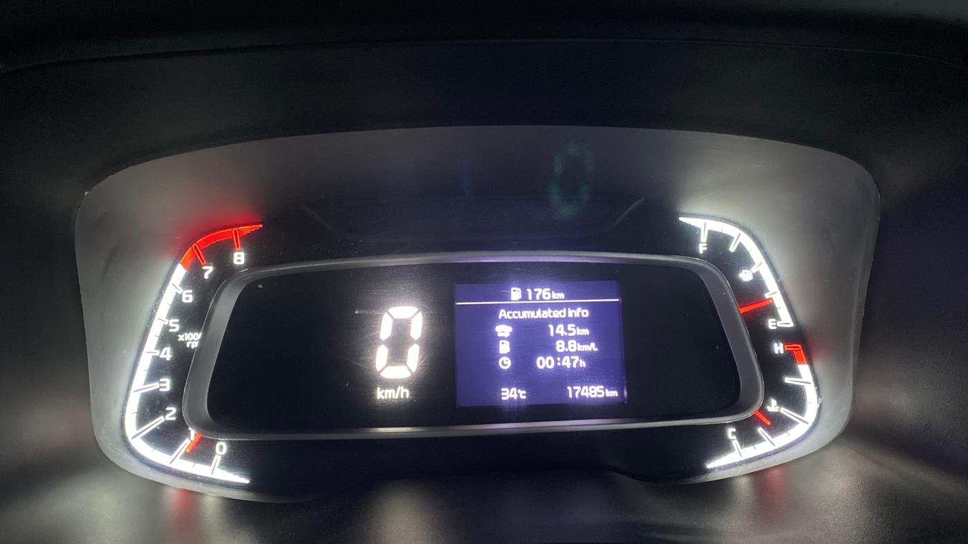 2021 KIA SONET HTK 1.2, Petrol, Manual, 17,176 km, Odometer Image