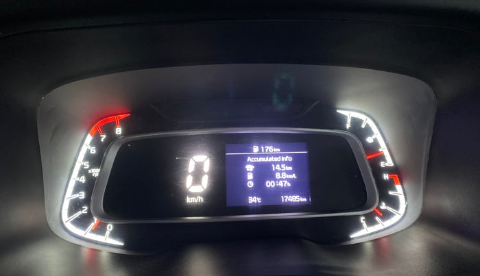 2021 KIA SONET HTK 1.2, Petrol, Manual, 17,470 km, Odometer Image