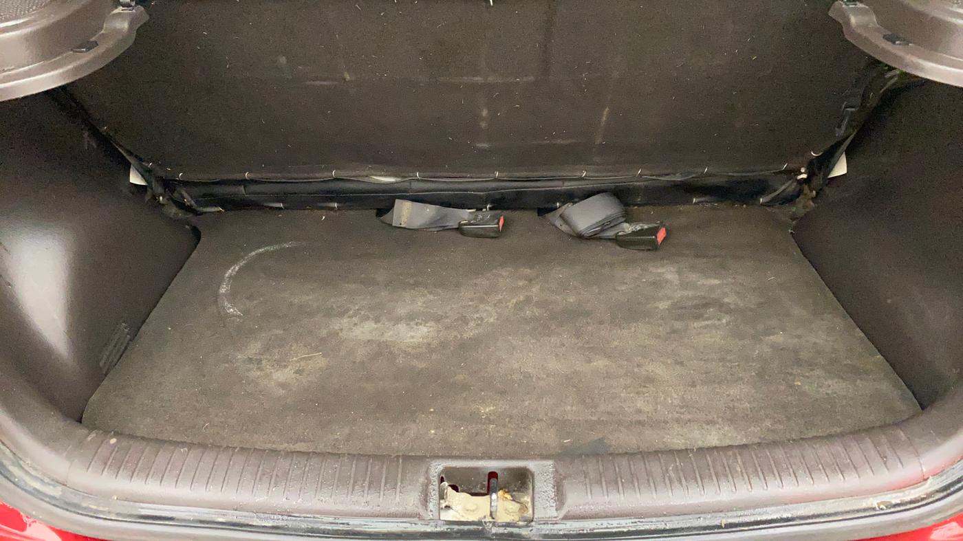 2010 Hyundai Santro Xing GLS, Petrol, Manual, 55,306 km, Boot Inside