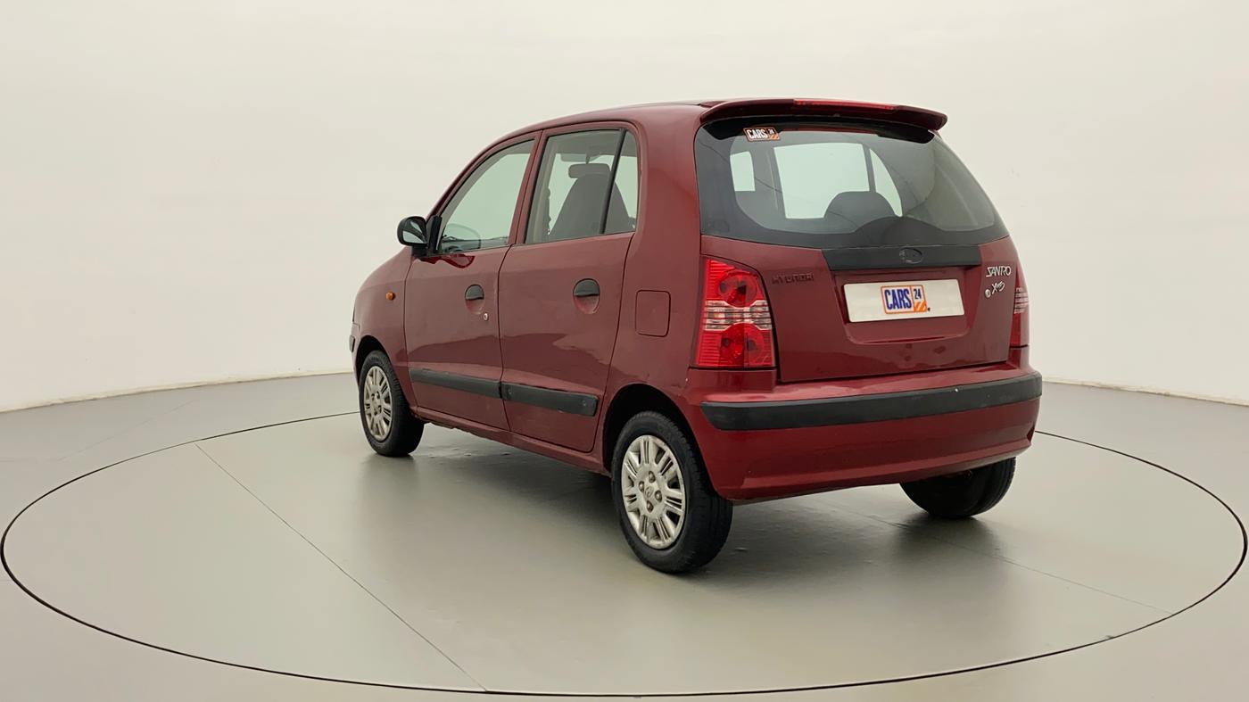 2010 Hyundai Santro Xing GLS, Petrol, Manual, 55,306 km, Left Back Diagonal