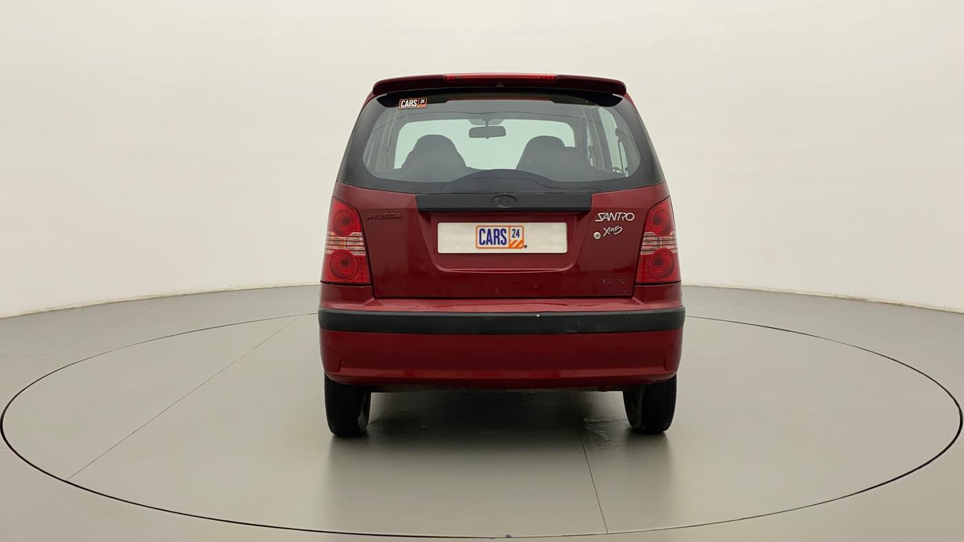 2010 Hyundai Santro Xing GLS, Petrol, Manual, 55,306 km, Back/Rear