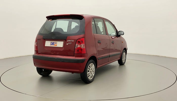 2010 Hyundai Santro Xing GLS, Petrol, Manual, 55,306 km, Right Back Diagonal