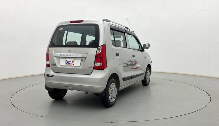 2012 Maruti Wagon R 1.0 LXI, Petrol, Manual, 70,384 km, Right Back Diagonal