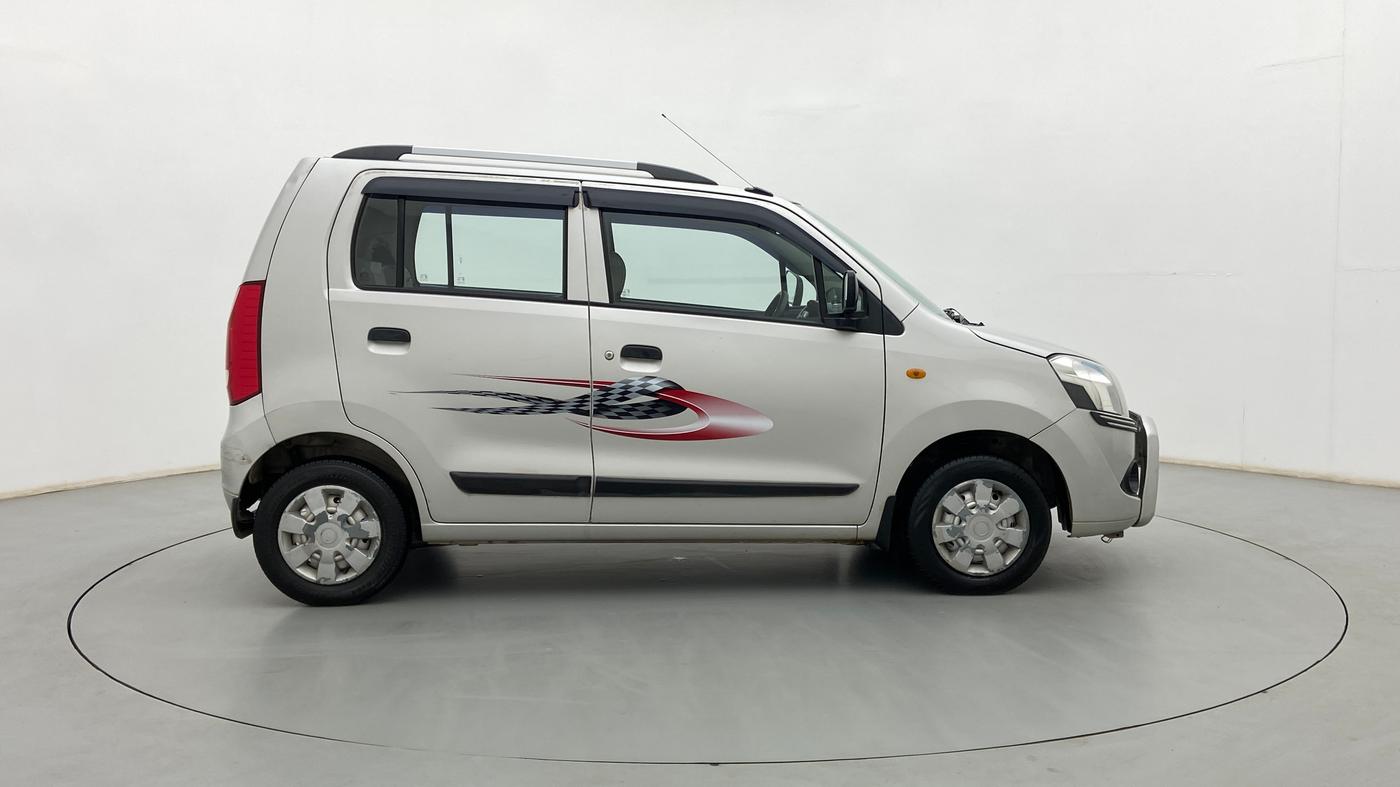 2012 Maruti Wagon R 1.0 LXI, Petrol, Manual, 70,384 km, Right Side View