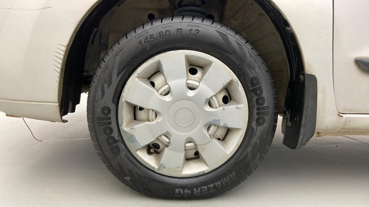 2012 Maruti Wagon R 1.0 LXI, Petrol, Manual, 70,384 km, Left Front Wheel