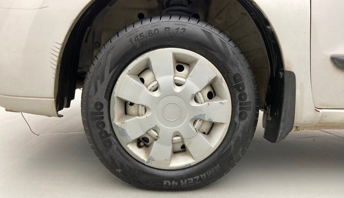 2012 Maruti Wagon R 1.0 LXI, Petrol, Manual, 70,384 km, Left Front Wheel