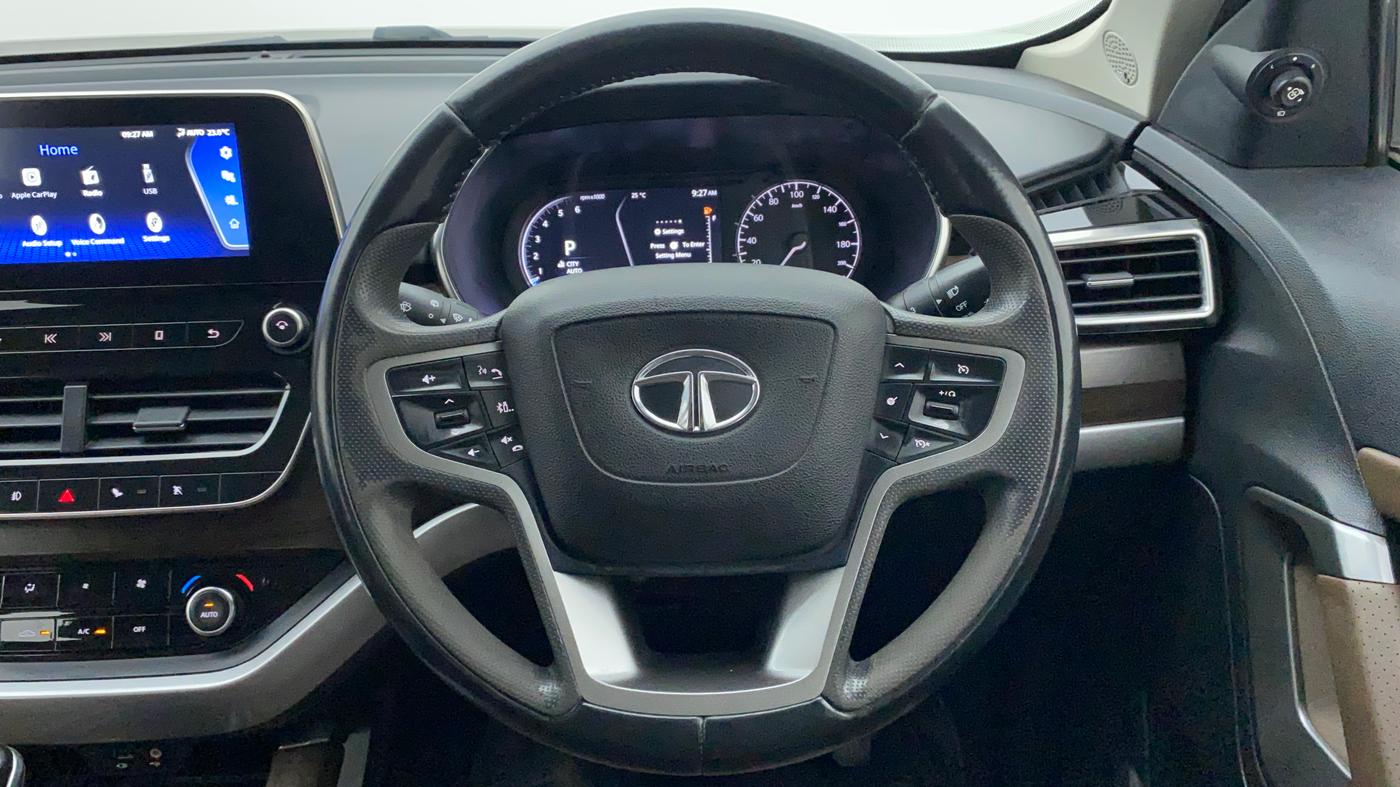 2021 Tata Harrier XZA PLUS 2.0L, Diesel, Automatic, 67,148 km, Steering Wheel Close Up