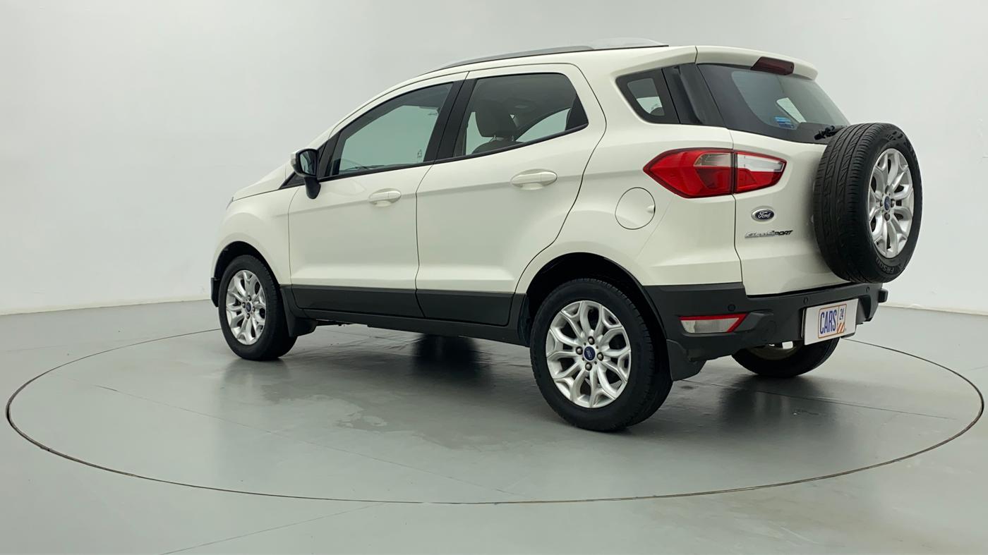 2015 Ford Ecosport 1.5 TITANIUM TI VCT AT, Petrol, Automatic, 69,828 km, Left Back Diagonal (45- Degree) View