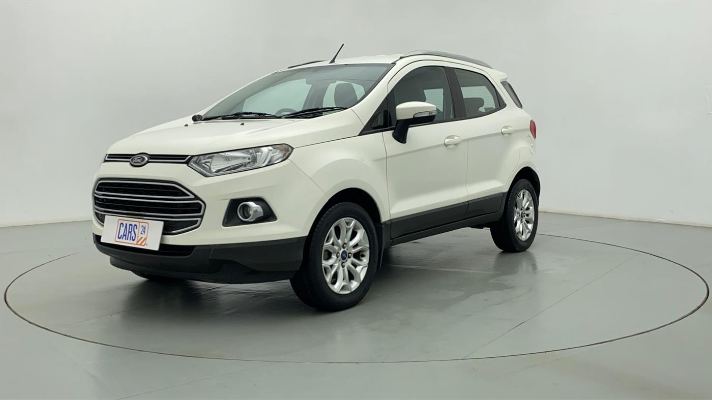2015 Ford Ecosport 1.5 TITANIUM TI VCT AT, Petrol, Automatic, 69,828 km, Left Front Diagonal (45- Degree) View