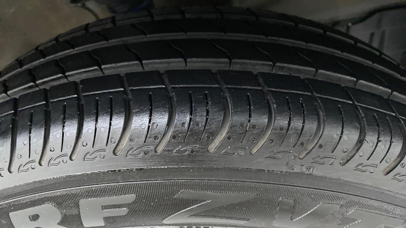 2021 Maruti S PRESSO VXI PLUS, Petrol, Manual, 6,152 km, Right Front Tyre Tread