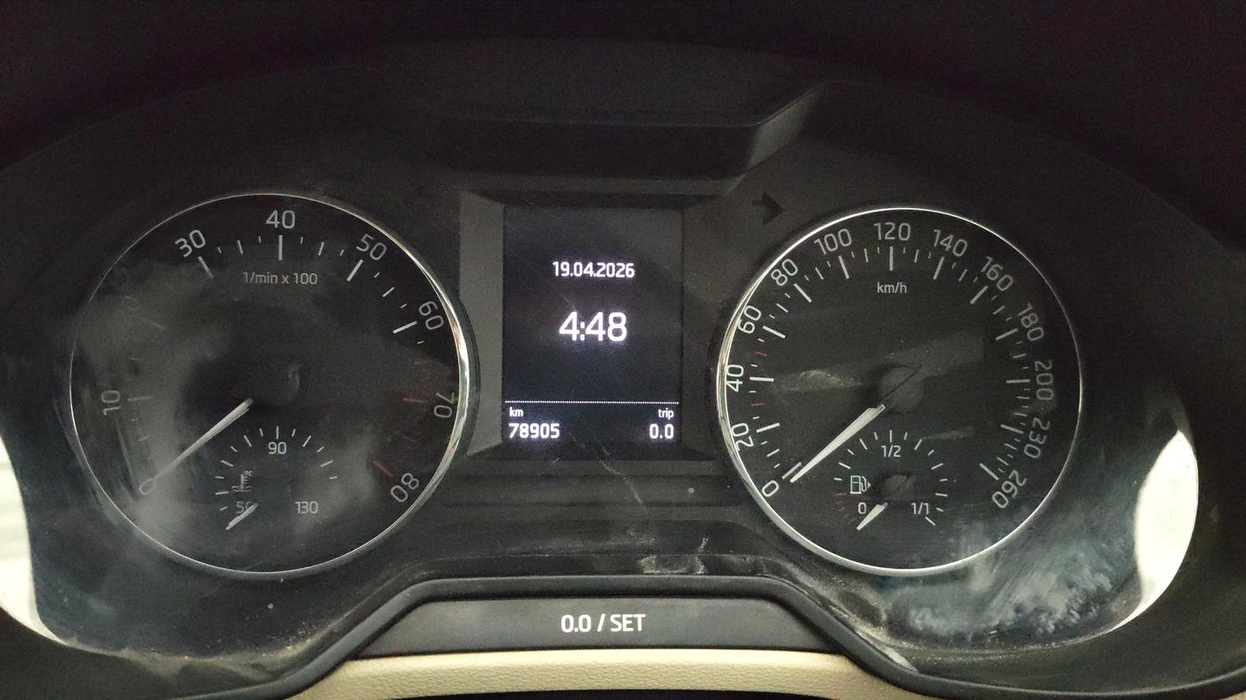 2015 Skoda Octavia ELEGANCE 1.8 TSI AT, Petrol, Automatic, 78,899 km, Odometer Image