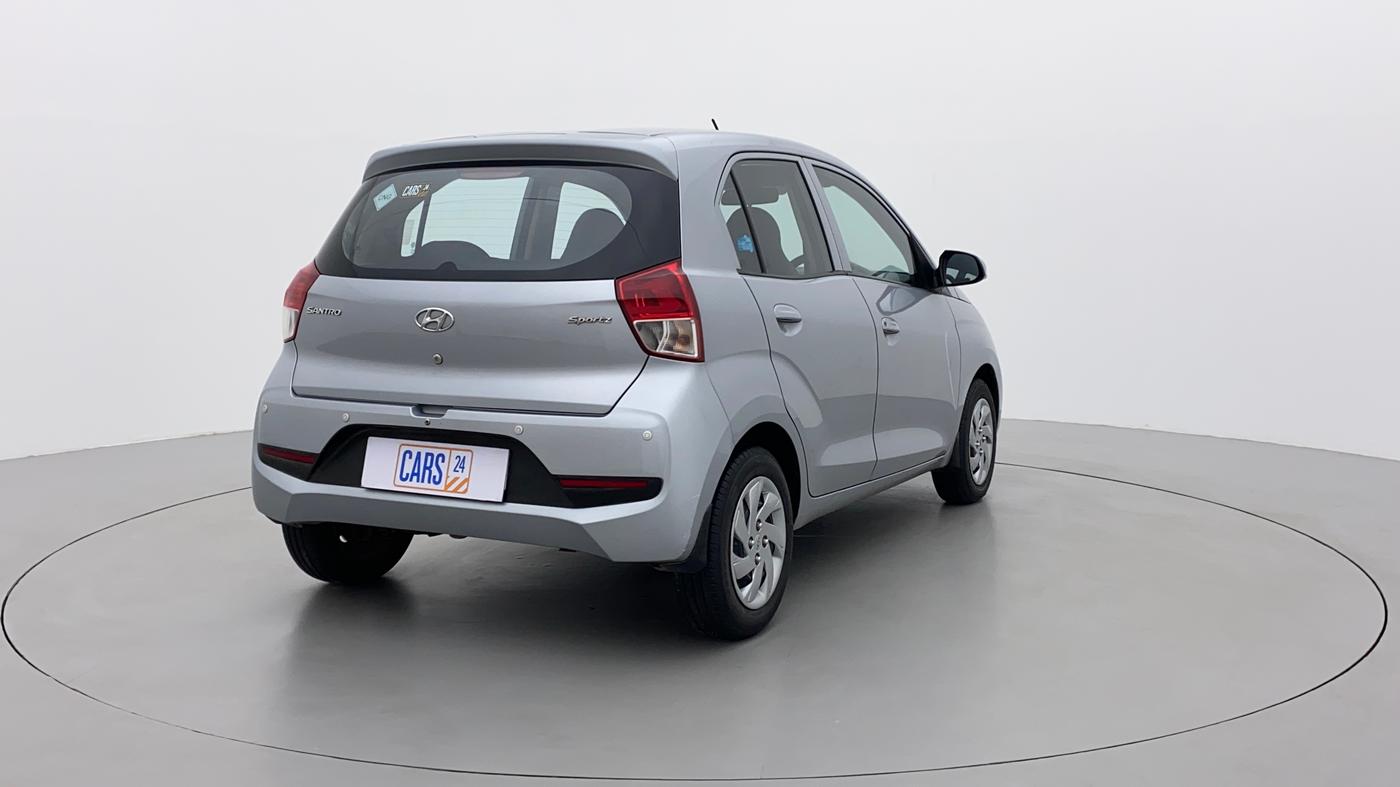2019 Hyundai NEW SANTRO SPORTZ CNG, CNG, Manual, 79,980 km, Right Back Diagonal
