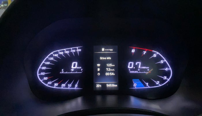 2020 Hyundai Verna SX 1.5 VTVT, Petrol, Manual, 56,514 km, Odometer Image